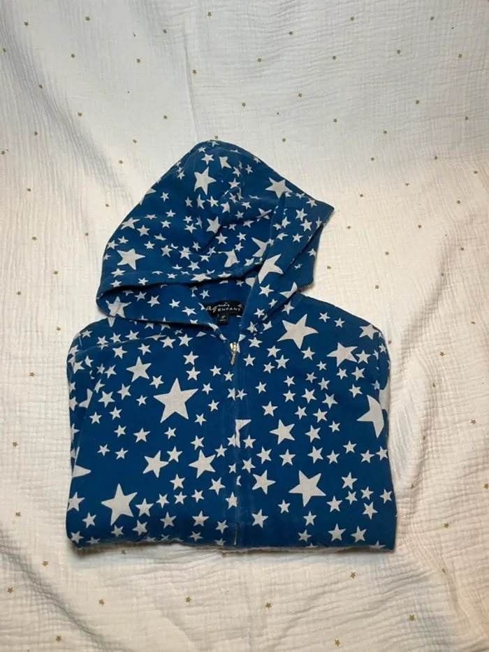 Veste - Sweat à capuche Agnès b. Enfant - Taille 8 ans - photo numéro 5