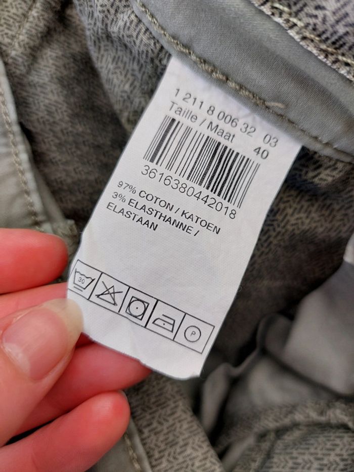 Pantalon vert kaki taille m - photo numéro 7