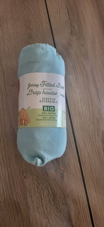 Drap jersey bio 60* 120 cm 