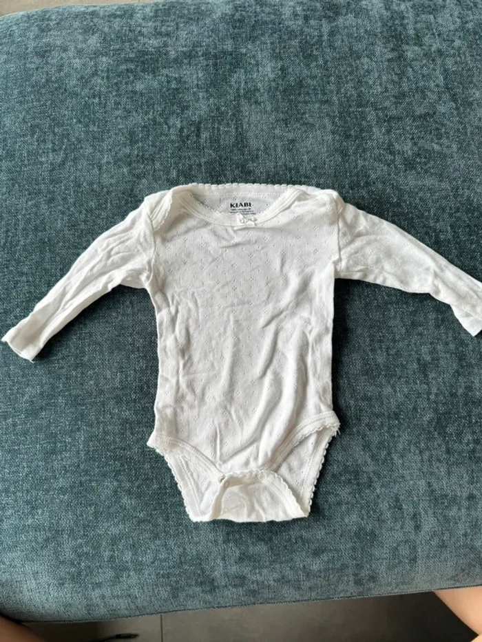 Body blanc bébé fille