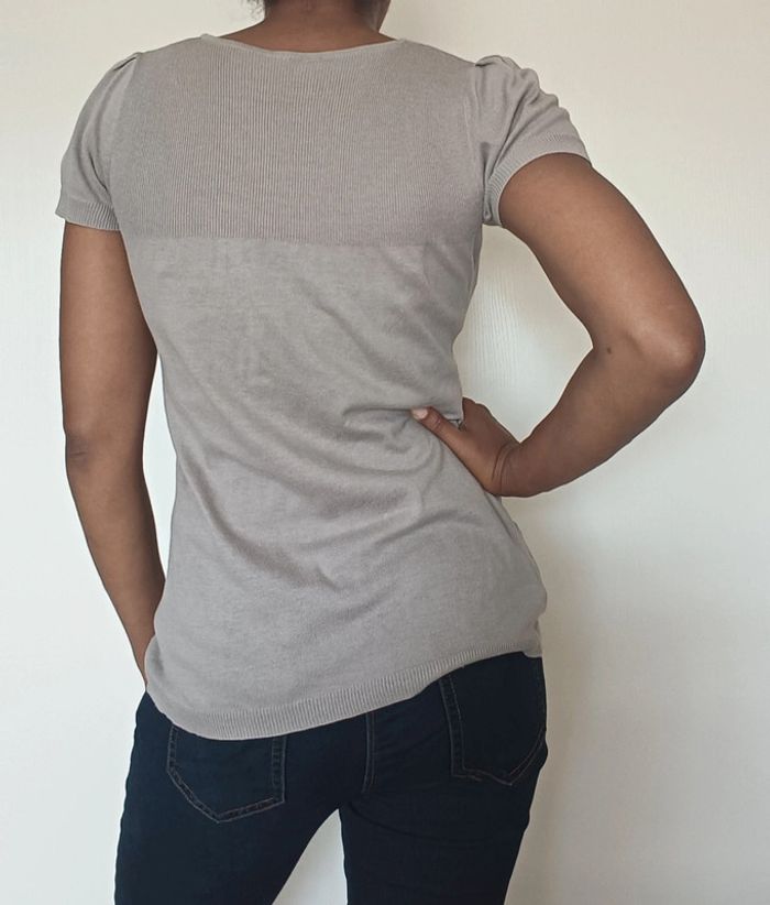 T-shirt gris T38-40 - photo numéro 3