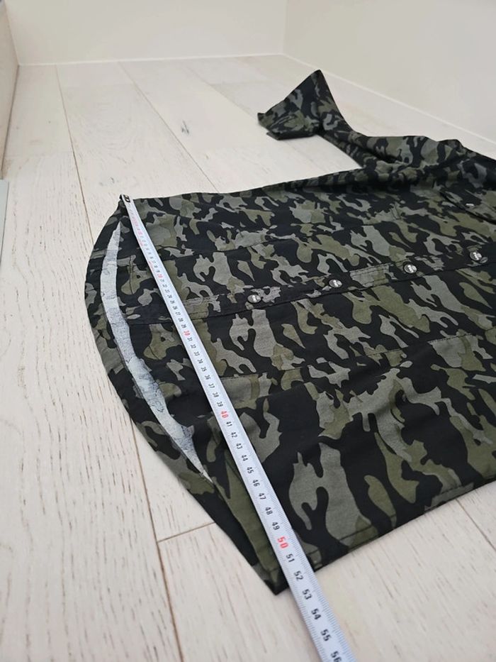 Chemise camouflage Angelo Litrico taille M - photo numéro 13