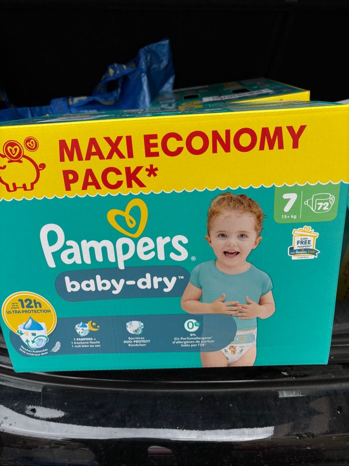 Couche pampers 7