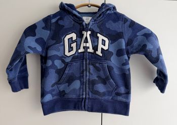 Gilet zippé Gap, taille 18 mois