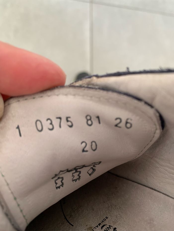 Bottines bleu en cuir taille 26 - photo numéro 5