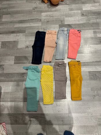 Lot de 8 pantalons