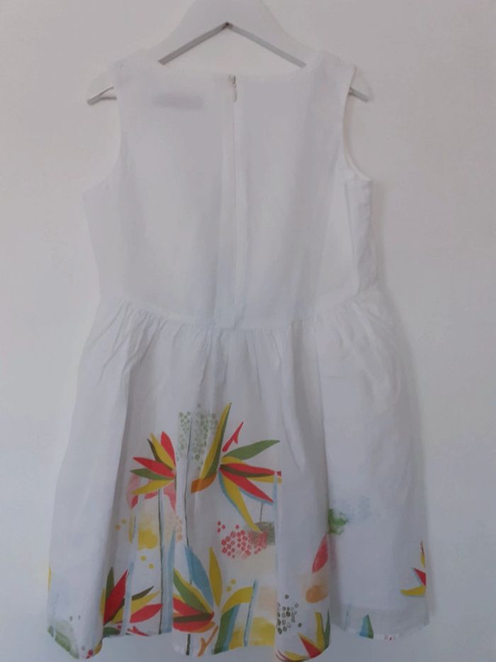 Robe fille été 8 ans blanche Catimini - photo numéro 3