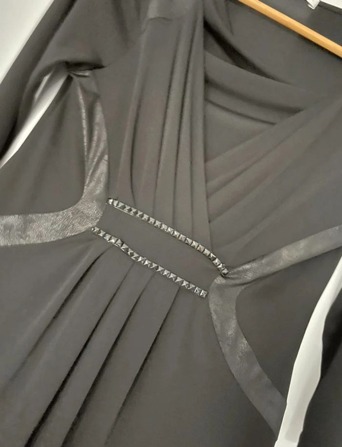 robe noire manche 3/4 - photo numéro 2