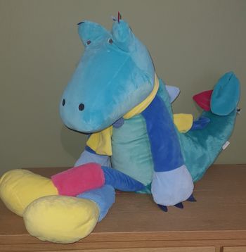 Peluche XXL Tropicool Crocodile Doudou et Compagnie