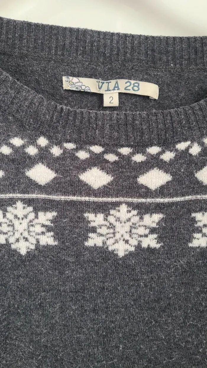 Pull motifs hiver - photo numéro 3