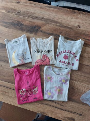 Lot de 5 Tshirt