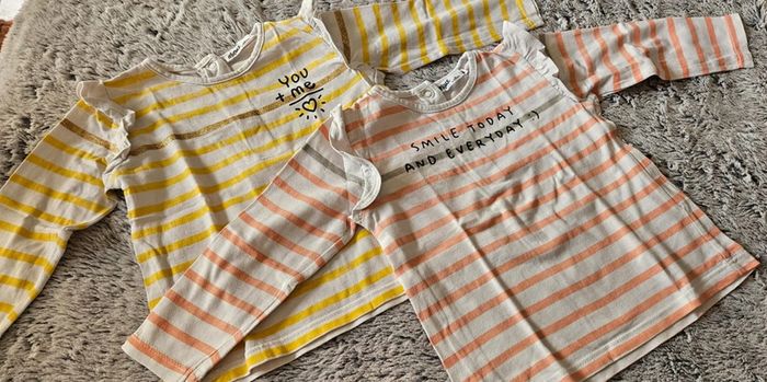 lot de deux tee shirt