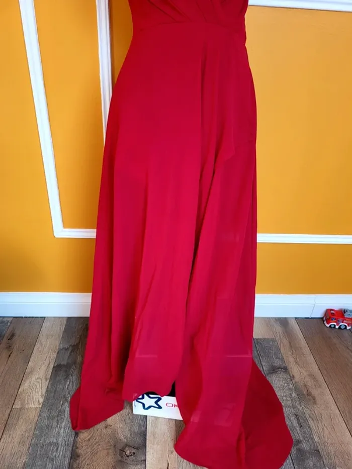 Robe de soiree rouge Eva & Lola - photo numéro 4