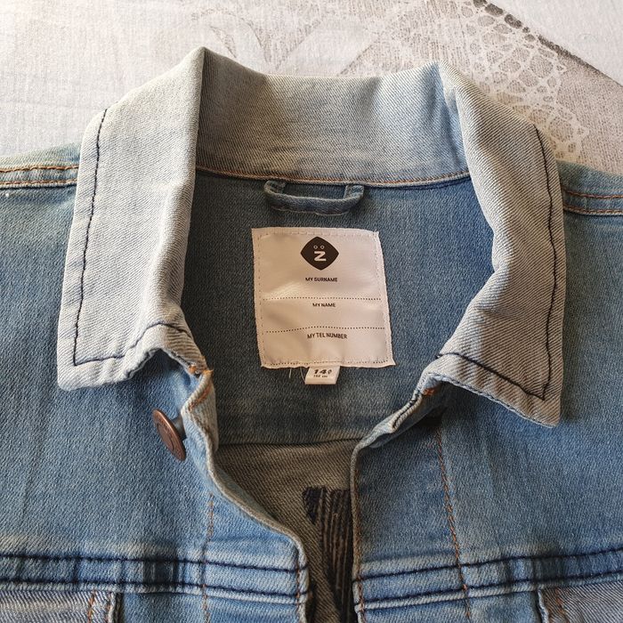 Veste en jean de taille 14ans - photo numéro 3