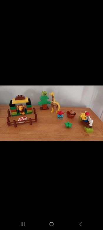 Lego Duplo thème photographe animalier