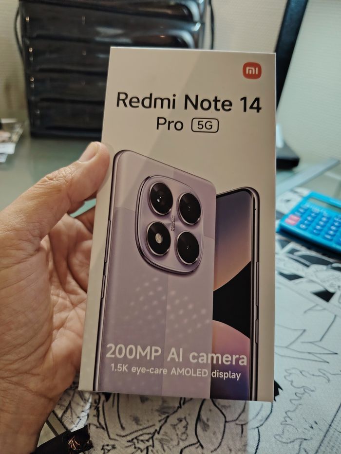 Redmi Note 14 Pro 5G 256/8 GB comme neuf