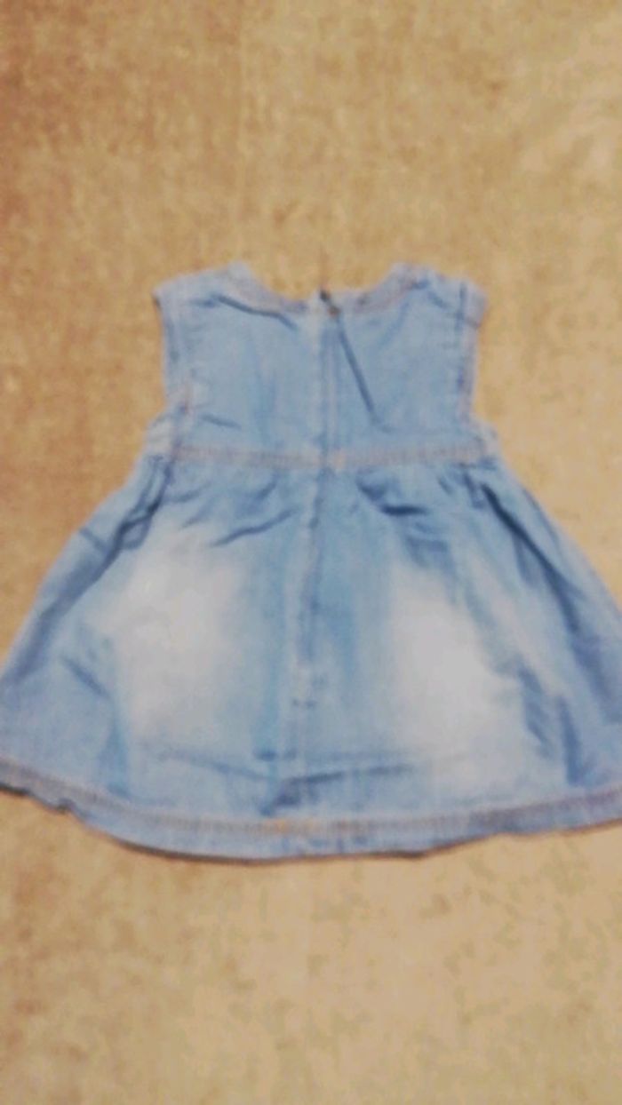 Robe jean légère 6 mois fille kitchoun - photo numéro 4