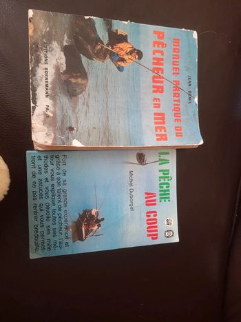 Lot de 2 livre pratique pêche