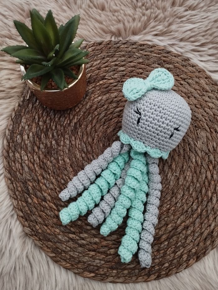 Pieuvre en coton
