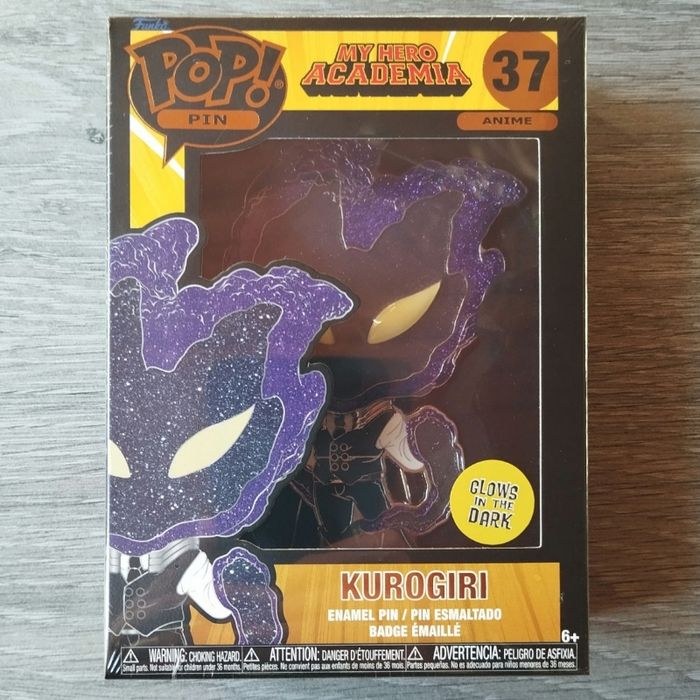My Hero Academia : Pop Large Enamel Pin N° 37 (Kurogiri) - photo numéro 1