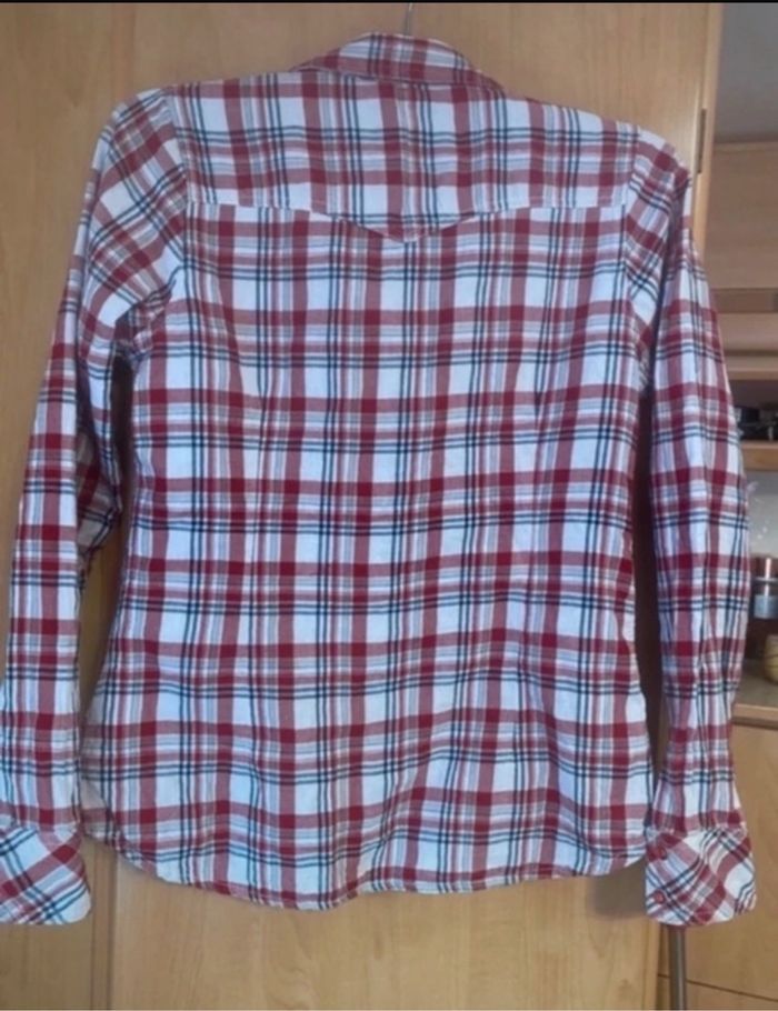 Chemise à carreaux femme - photo numéro 2