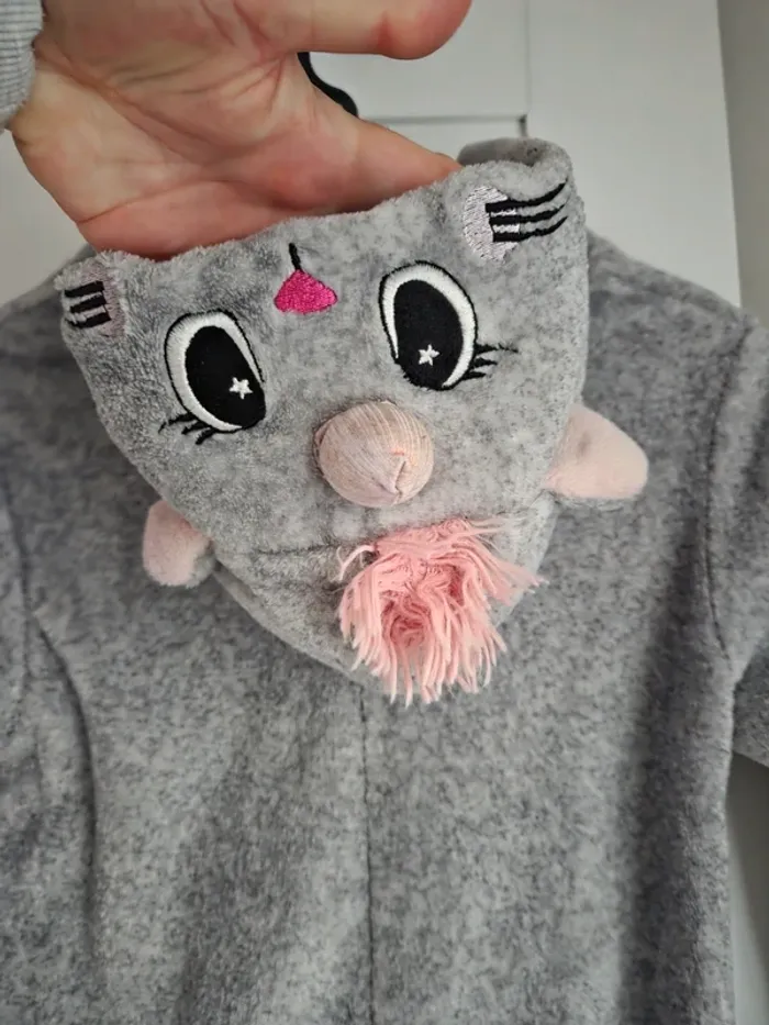Pyjama combinaison chaud fille taille 8 ans - photo numéro 4