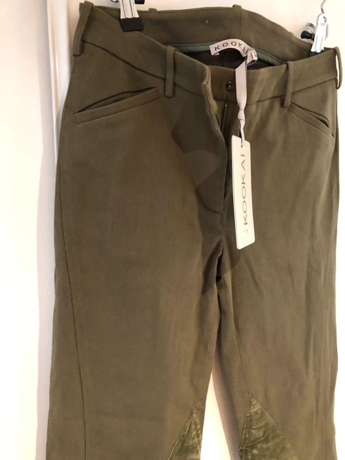 Pantalon kaki Kookaï taille 34 neuf avec étiquette - photo numéro 9