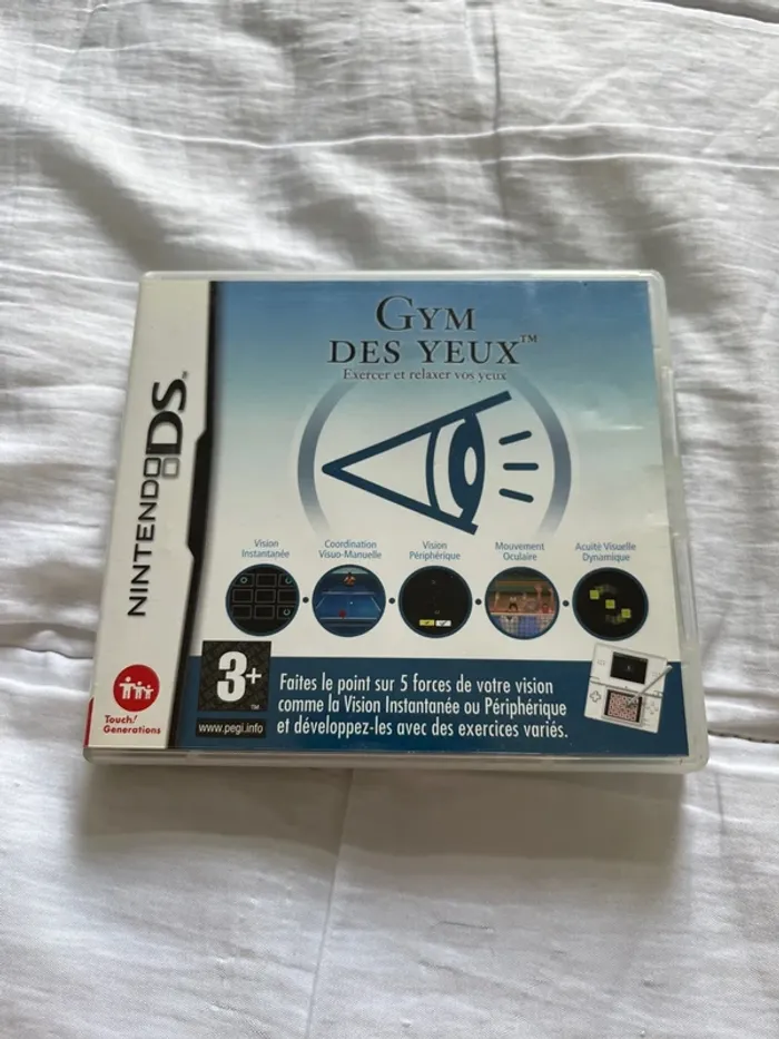 Jeu de ds gym des yeux