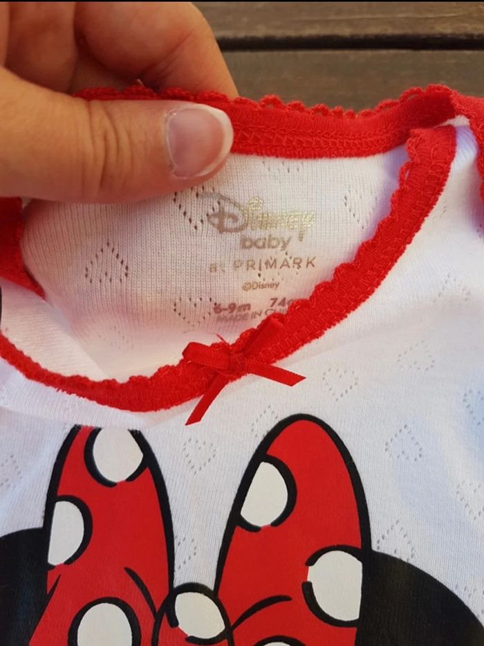 Lot Pyjama + Body ML Minnie 6-9m Neuf - photo numéro 11