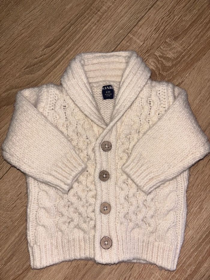 Gilet laine 6 mois