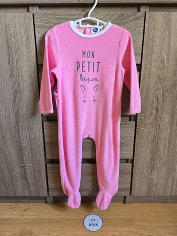 Vêtement Bébé Fille - Pyjama - Mots d’enfants- 24 mois