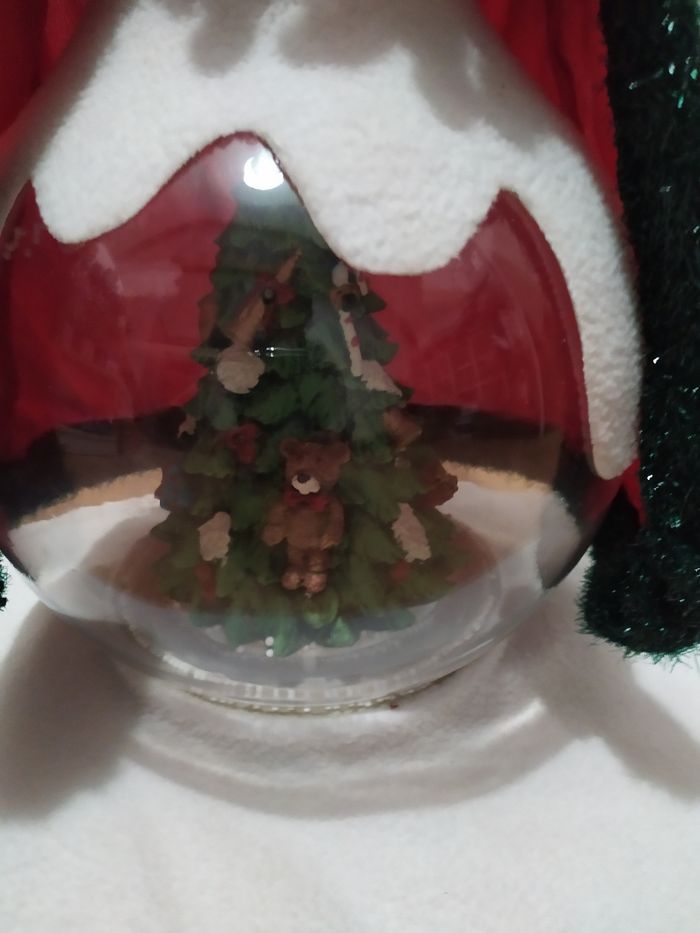 Père Noël boule de neige avec soufflerie - photo numéro 5