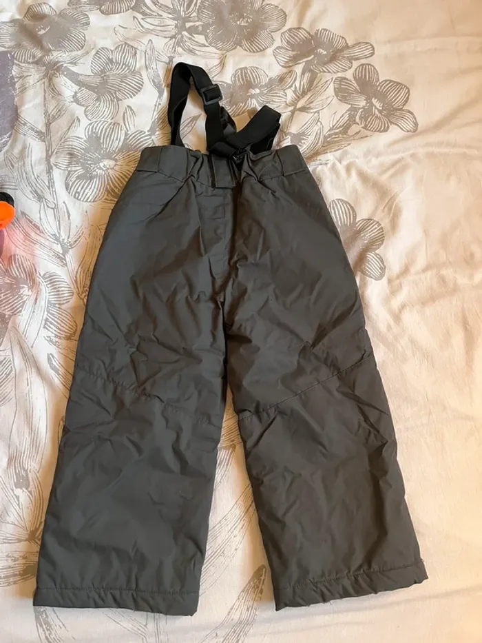 Pantalon salopette de ski 4 ans etirel - photo numéro 3