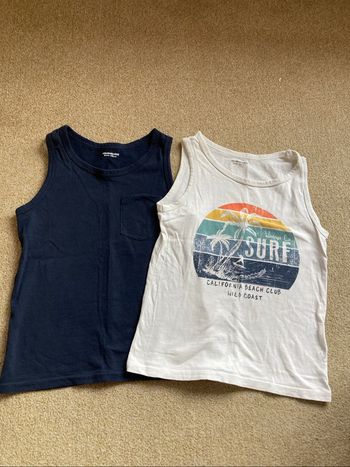 Lot de 2 débardeurs Vertbaudet 8 ans