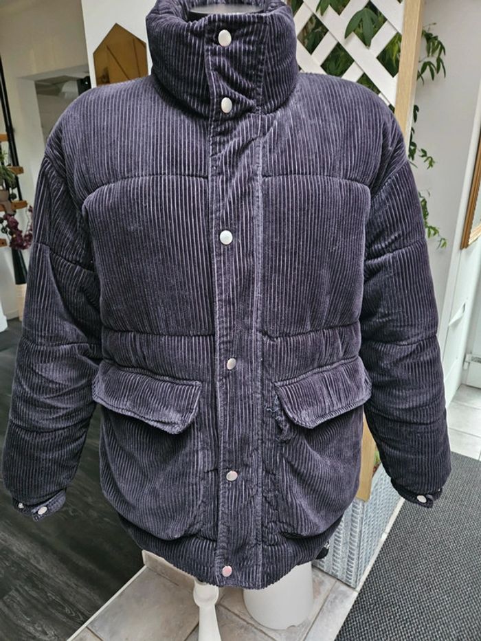 Zara manteau noir taille 40 - photo numéro 2