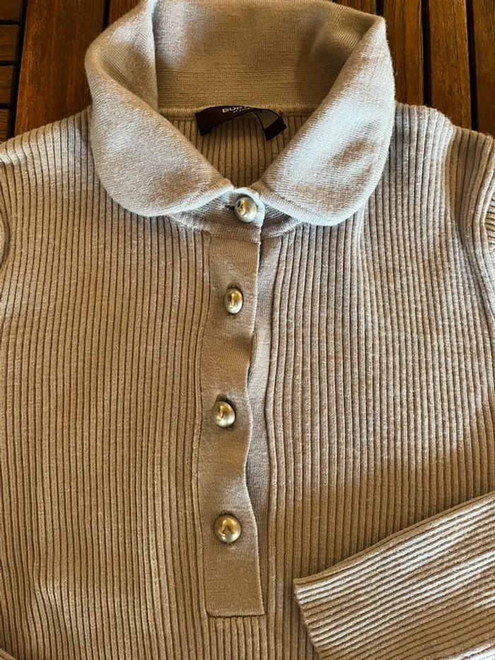 Pull gris - photo numéro 3