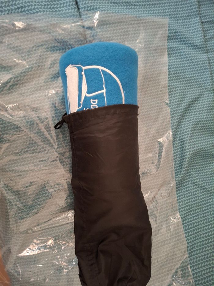 Plaid polaire bleu - photo numéro 3