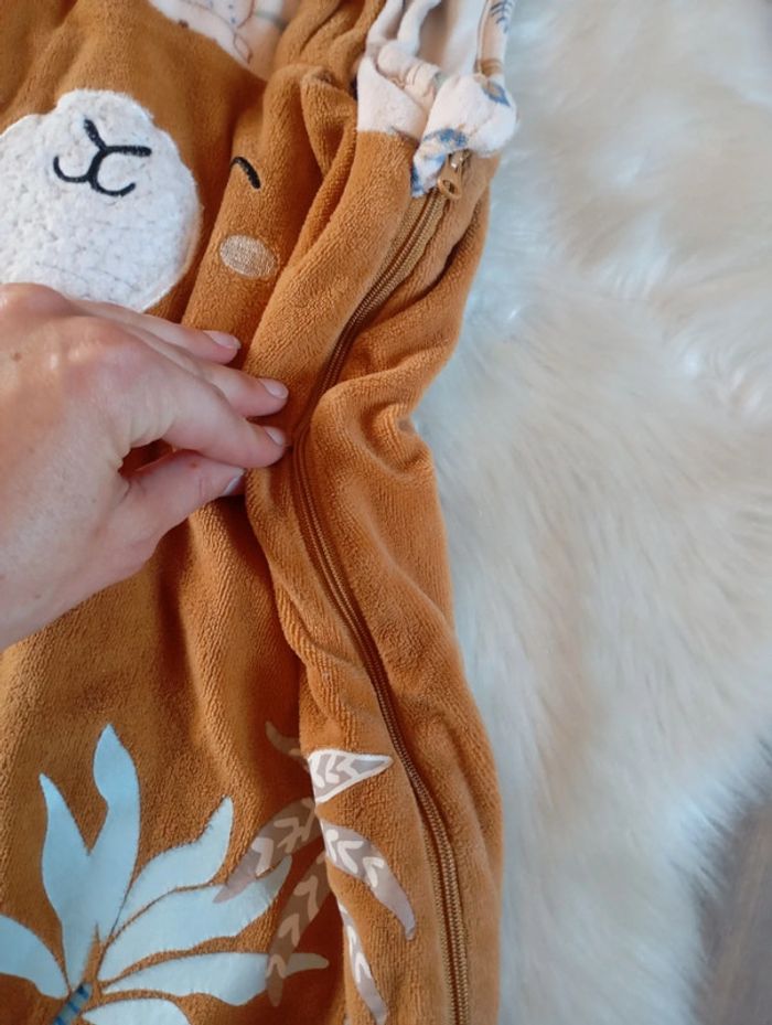 Petit Beguin 🌟 Gigoteuse à Pied Mixte moutarde - pied antidérapant rabattable - 24 / 36 mois - photo numéro 14