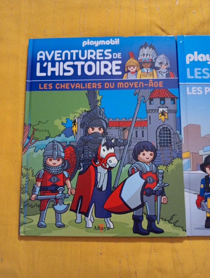 Lot de 3 livres Playmobil thèmes historiques - photo numéro 3