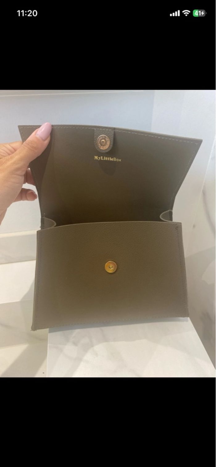 Sac bandoulière My Little box kaki - photo numéro 2