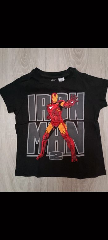 Tee-shirt manches courtes Iron man