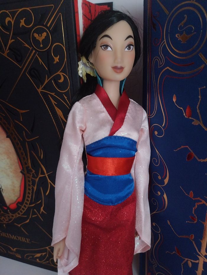 Poupée Mulan kimono rose Disney Store Classique Disney Mulan - photo numéro 3