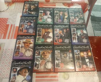 Lot de 13 DVD, Agatha Christie 