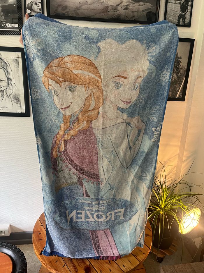 Serviette reine des neiges - photo numéro 3