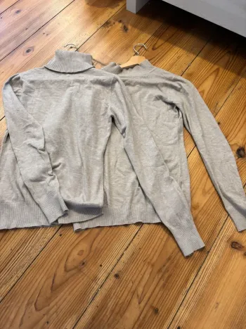 Lot 2 pulls Fashion couleurs beiges L-XL