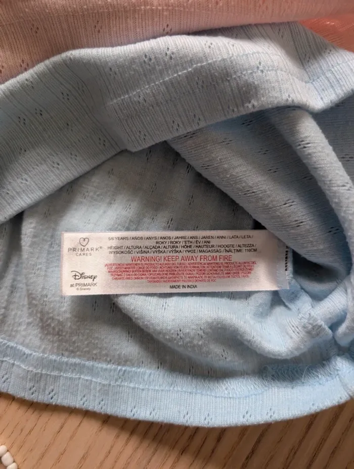 Lot 3 débardeurs thermique Stitch disney - photo numéro 7