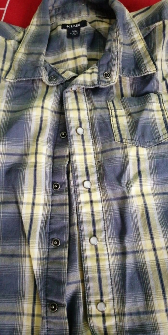 Chemise manches courtes kiabi - photo numéro 3