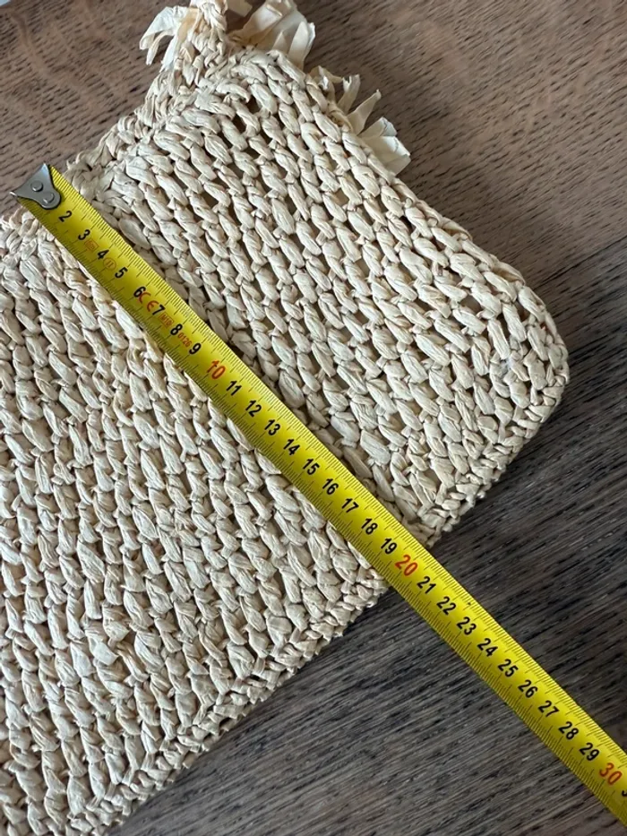 Pochette raphia - photo numéro 7