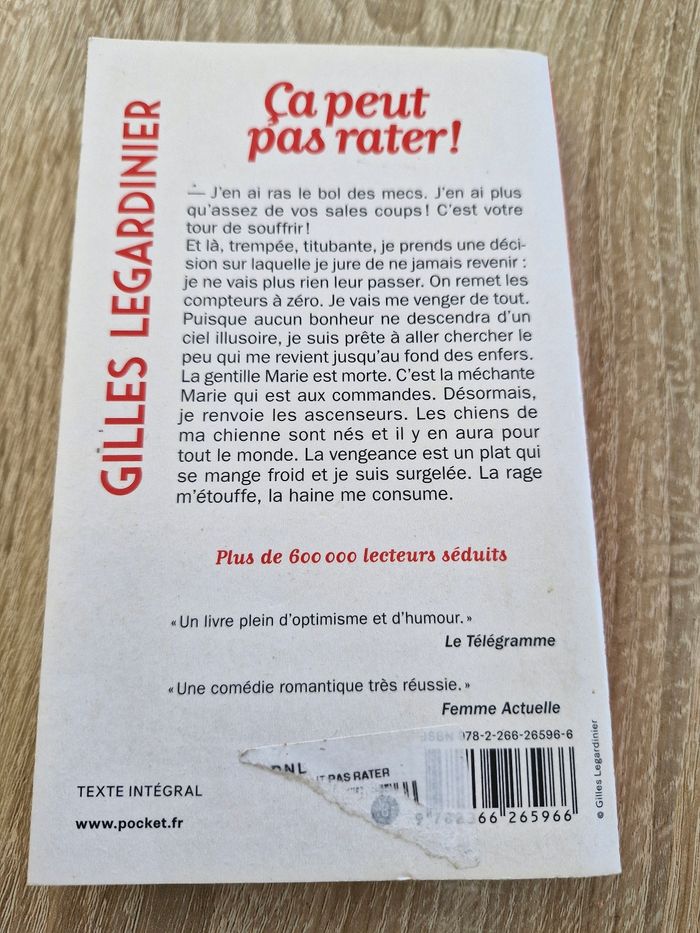 Livre Gilles Legardinier - photo numéro 2