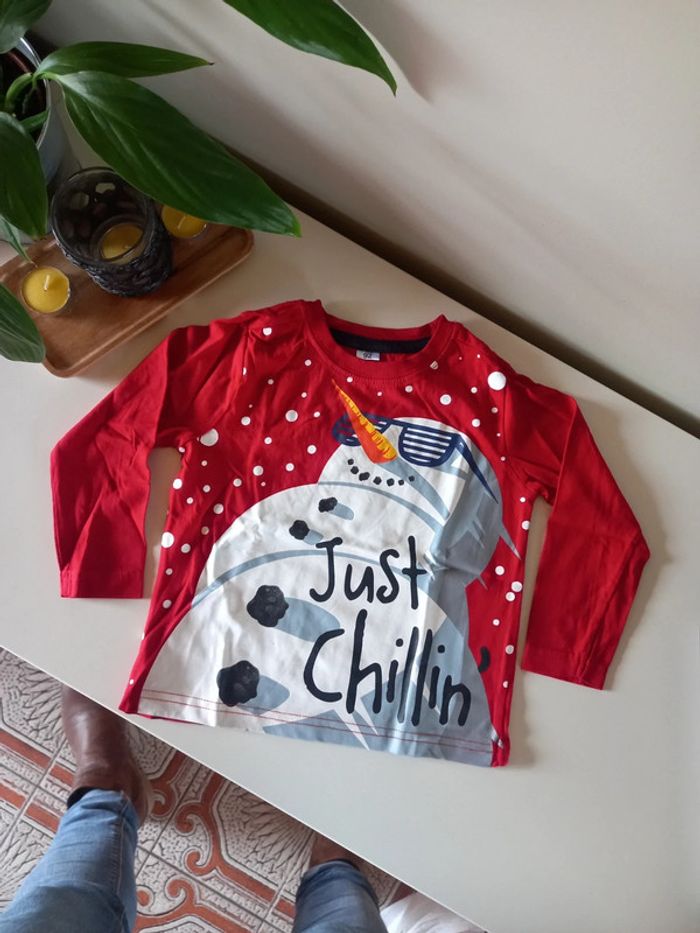 T-shirt longues manches Noël 92